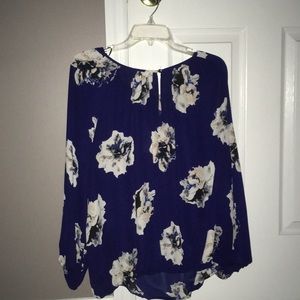 Vince Camuto Floral Blouse